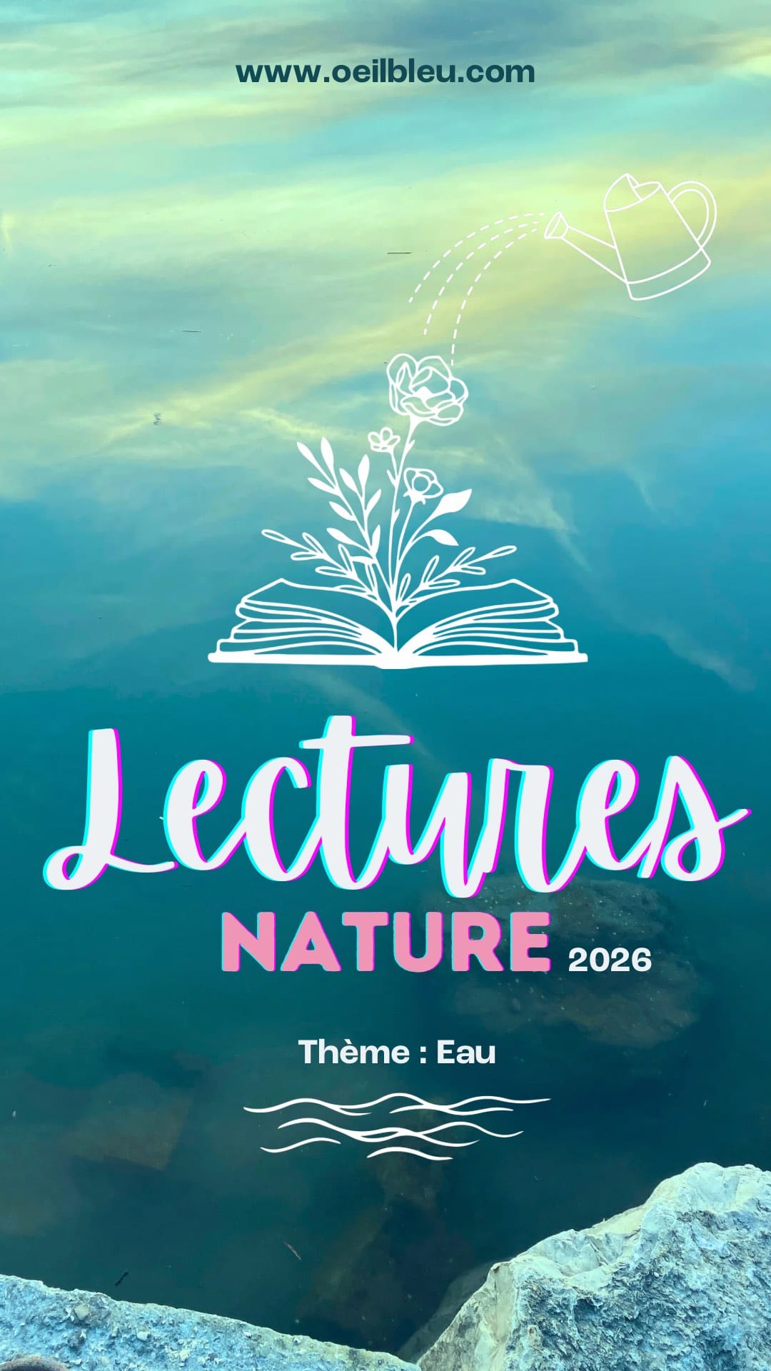 Challenge Lecture Nature 2026 – défi de lecture autour de la nature et de l’eau