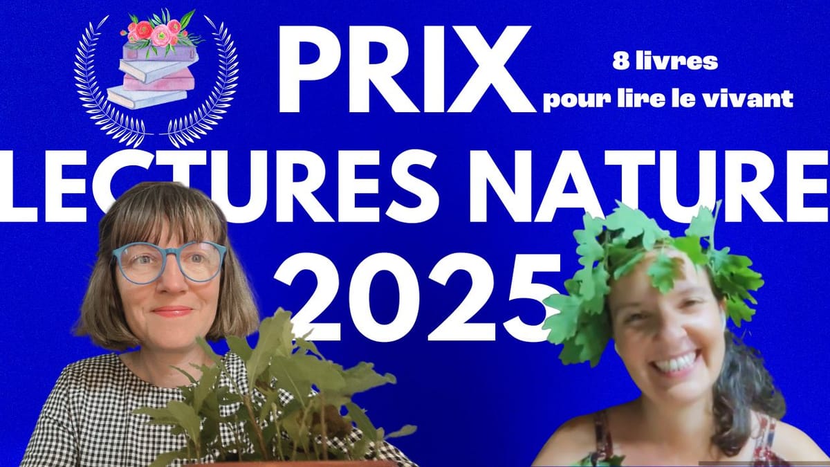 🌿  Prix Lecture Nature 2025 : Feature image