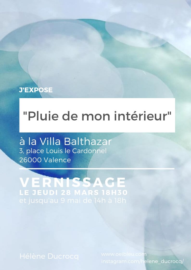 Exposition "Pluie de mon intérieur" Feature image